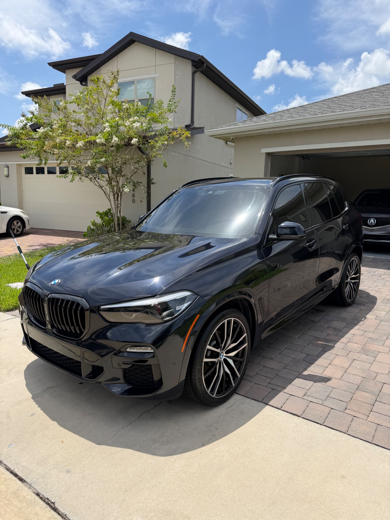 Black BMW SUV